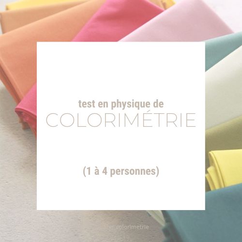 test colorimétrie draping france