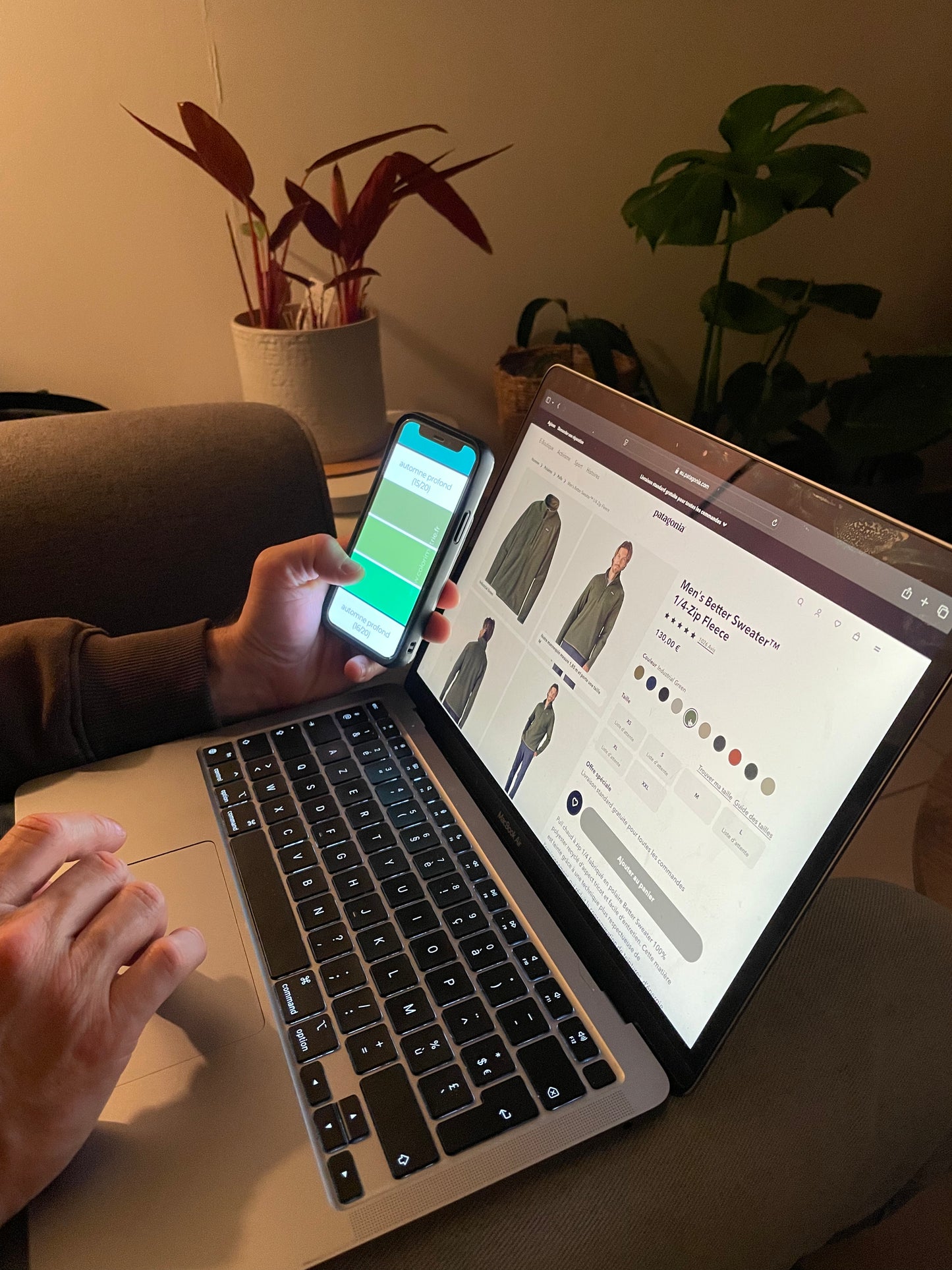 Accompagnement shopping en ligne - 5 tenues