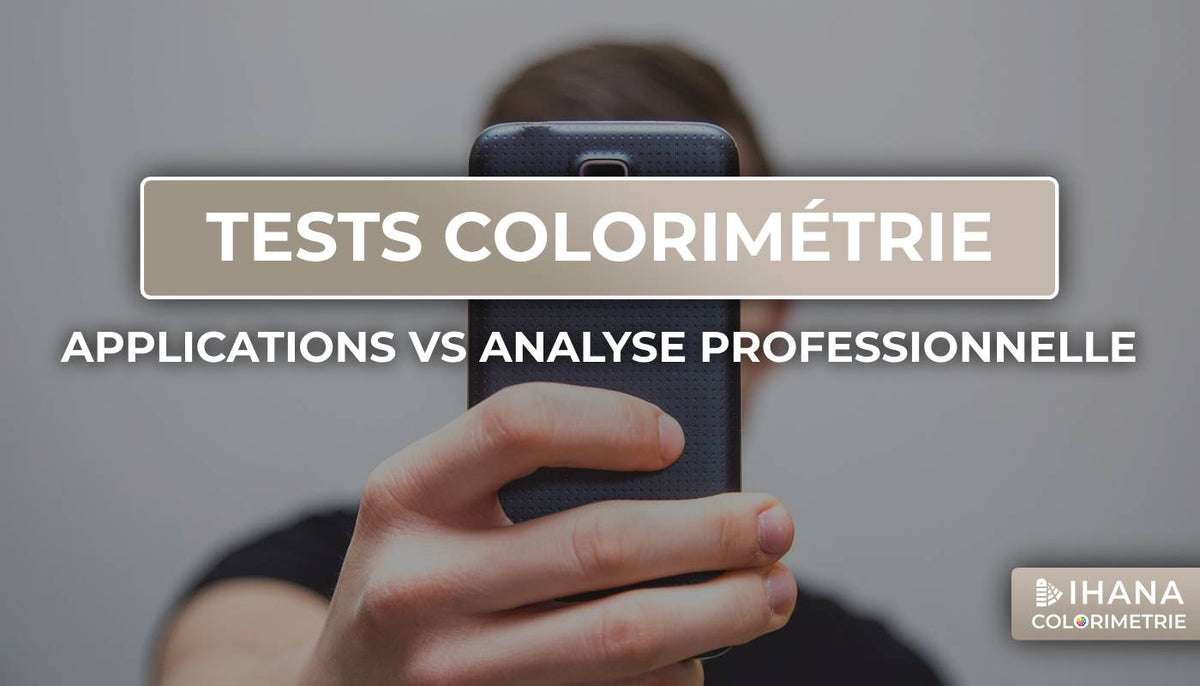 Test de colorimétrie les applications VS l