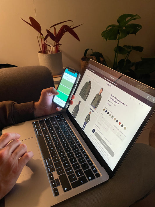 Accompagnement shopping en ligne - 5 tenues