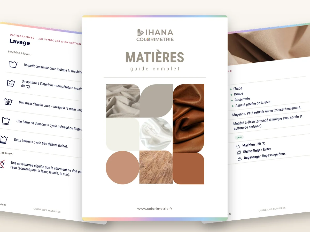 Guide des matières Ihana Colorimétrie