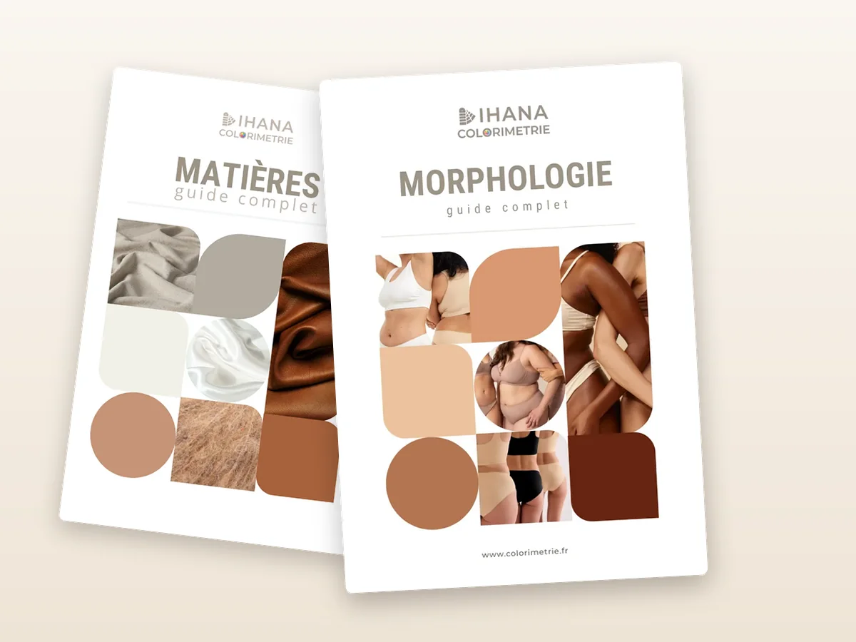 Lot style : guide morphologie + guide des matières Ihana Colorimétrie