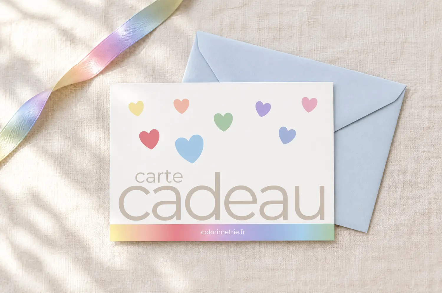 Carte cadeau test colorimétrie Ihana Colorimétrie